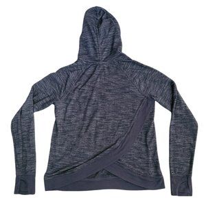 ATHLETA Girls Criss Cross My Heart -Active Long Sleeve Hoodie - Size XL 14 EUC